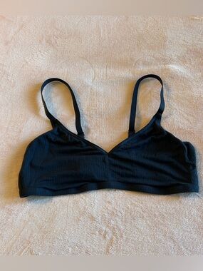 Negative Whipped non-wire ribbed bralette size 5 super soft stretchy comfy